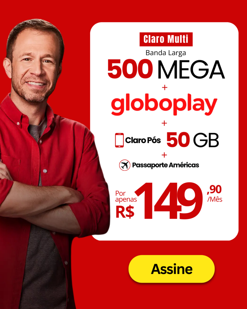 CLARO INTERNET FIBRA - 500 MEGA COMBO